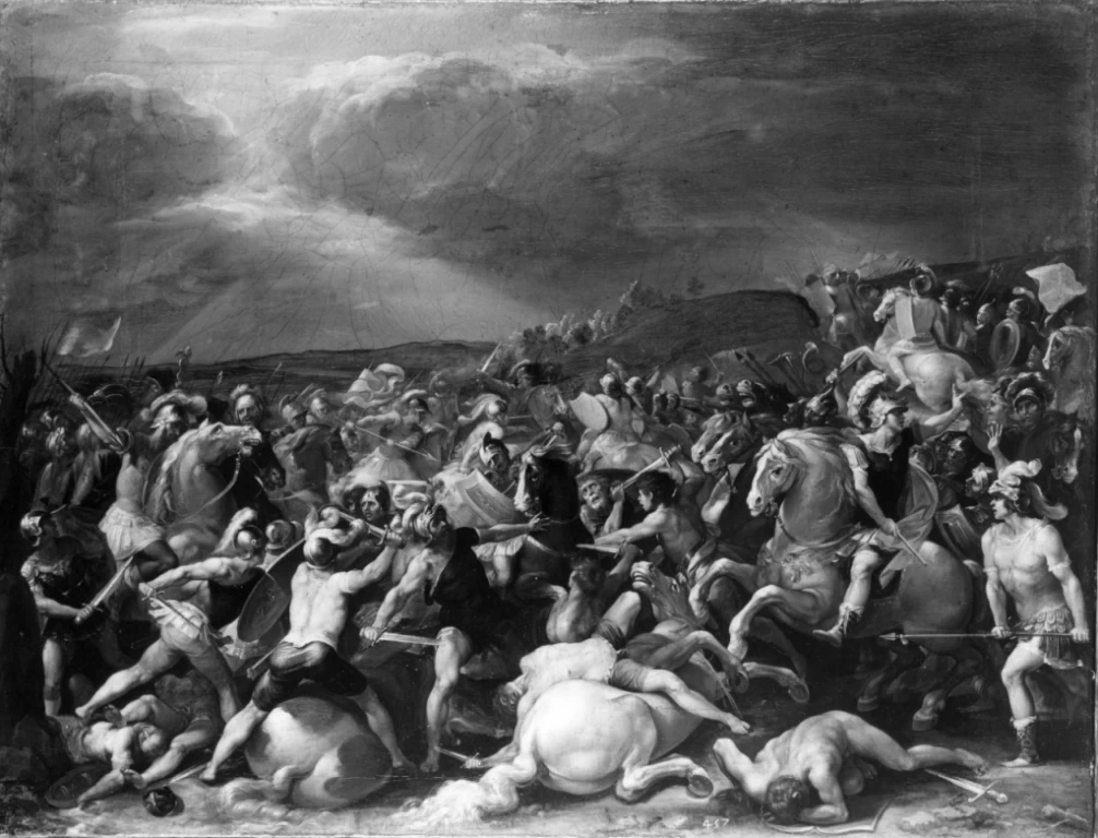 Battaglia di Tullio Ostilio contro i Veienti - Galleria Borghese, Roma